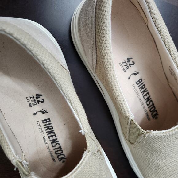 NWT Birkenstock Oswego Canvas Sandcastle Size EU 42 N - Picture 3 of 5